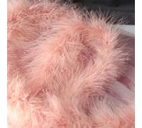 2 strisce di piume di tacchino in velluto, per decorazioni per capelli, accessori per abbigliamento, 2 metri, piume artigianali per lavori artigianali