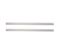 2 strisce di ricambio in gomma per porta della doccia, lunghezza 50 cm, deflettore d'acqua 681012 mm, progettato per porte in vetro per bloccare la fuoriuscita dell'acqua (8 mm)