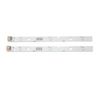2 strisce luminose di ricambio a LED per frigorifero per Hisense per Rongsheng modelli MDDZ-162A 1629348 1529227