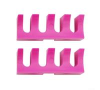 2 strumenti di distribuzione del carico per racchette da badminton per ridurre il rischio di danni al telaio durante l'installazione di corde ad alto chilogrammo (rosa)