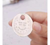 2 strumenti di misurazione per scintille da 0,6-2,4 mm, per un'impostazione accurata dell'accensione, in lega di zinco con scala di facile lettura