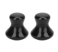 2 Strumenti Neri per il Viso Gua Sha, Strumento per il Lifting del Viso a Forma di Fungo per la Rimozione delle Rughe, Pratico Rullo per Massaggiatore per Rassodare la Pelle