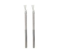 2 strumenti per argilla, strumento per la struttura del filo, per argilla e ceramica, strumento per scolpire la ceramica, pennello per decorare torte, scolpire e modellare
