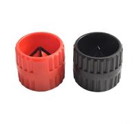 2 strumenti per sbavare tubi da 5-38 mm per tubi in alluminio e PVC, interno esterno tubo con lama in lega di acciaio, strumento portatile per la rimozione delle sbavature