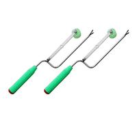 2 strumenti resistenti per piantare patate dolci, con struttura in ferro con facile design a rullo, strumento da giardinaggio in ferro