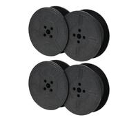 2 Stück Farbband Schreibmaschine, Doppelpack con Standard DIN 2103 e 32755, Colore Nero, Alta Qualità e Durata, Facile Installazione