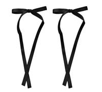 2 Stück Haarspange Schleife 2000er Jahre Balletcore Schleife Flache Clips Balletcore Haarnadel Schleife Haarspange Bündel