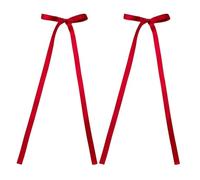 2 Stück Haarspange Schleife 2000er Jahre Balletcore Schleife Flache Clips Balletcore Haarnadel Schleife Haarspange Bündel