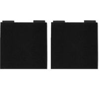 2 StüCk Tactische Morale Patches Board Molle Board Tactische Patches Molle Befestigung Molle Panel Klettpatch 10.5x10.5cm (Nero)