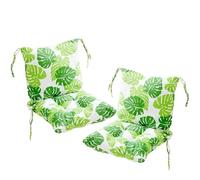 2 stycken stolkuddar Med ryggdelssätt,40 x 80 cm ryggkuddar Med Band Cuscini per Sedie con Schienale per Sedie da Esterno Cucina Giardino Grigio(Style1)