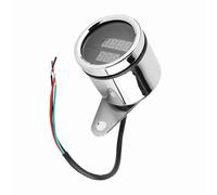 2 su 1 in moto LED Digital Voltmetro Dispositivo tachimetro contachilometri di contachilometri per tutti i tipi motociclette