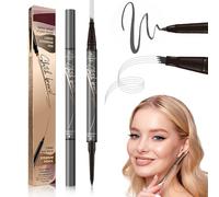 2 su 1 Penna per sopracciglia impermeabile, 2025 Nuova Magic Microblading Eye Brow Penna 4 con sopracciglia con sopracciglia, matita per sopracciglia crea sopracciglia naturali a forma di capelli,
