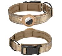 2 supporti ad anello per Air Tag Tracker, copertura impermeabile in silicone per collare per cani compatibile con altri Air Tag GPS Tracker, custodia di sicurezza anti-smarrimento per cani e gatti