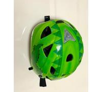 2 supporti da parete per casco, supporto da parete per casco da bicicletta, casco da equitazione, casco da sci, gancio porta casco (VTT, bici da strada) nero