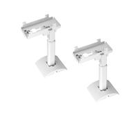 2 supporti da soffitto per altoparlanti, staffa di montaggio per altoparlanti surround regolabili, compatibile con Bose UB-20 Serie II, bianco