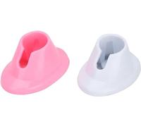 2 supporti in gomma morbida per smalto per unghie, anti-fuoriuscita, organizer per nail art, strumenti per manicure per salone di bellezza, cura dei piedi, delle mani e delle unghie