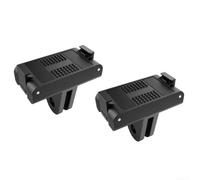 2 supporti magnetici per fotocamera DJI per osmo Action 5 per Pro 4 3, base adesiva forte per casco con adattatore a sgancio rapido, supporto impermeabile per fotocamera sportiva per moto, auto