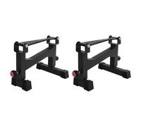 2 supporti per bilanciere, supporto per bilancieri, regolabile in altezza, fino a 300 kg, per palestra domestica e palestra
