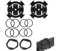 2 supporti per computer da bicicletta per Garmin Edge 130 200 500 510 520 530 800 810 1000, supporto GPS per manubrio della bicicletta, per Bryton XOSS iGPSPORT, montaggio senza attrezzi
