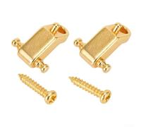 2 supporti per corde a rullo per chitarra, con viti, per chitarre elettriche, guida per corde in metallo per Telecaster Mod(B)