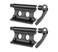 2 supporti per forcella per bicicletta, portabici auto, mountain bike, bici da corsa, MTB, supporto per forcella anteriore in lega di alluminio, supporto per forcella anteriore per trasporto, viaggi,