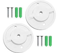 2 supporti per fotocamera Tp-Link Tapo C200/C210/C220/C225/Tc70, Kasa Ec70/Kc410s, TP C210, IPC40A, IPC42, IPC40C, TPC42EW, Base da 56 mm, ABS Supporto da parete