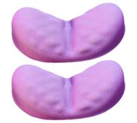 2 supporti per il polso a rimbalzo lento con design in memory foam per un comfort superiore durante il lavoro e il gioco, rimbalzi lenti del polso