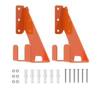 2 supporti per motosega, montaggio a parete, adatto per Stihl Husqvarna Echo, motosega, montaggio a parete, 150 kg, salvaspazio, in garage e officina, accessori per motoseghe