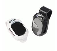 2 supporti per occhiali da sole per auto, clip antiscivolo per visiera, progettato per riporre occhiali in modo sicuro e conveniente