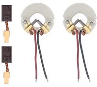 2 supporti per spazzole di carbone e coppia di spazzole in carbonio, 3 x 8 x 13 mm, compatibili con HILTI SFC14A SFC14-A SFC 22-A 22A parti per utensili elettrici
