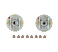 2 supporti per spazzole di carbone per motore RS550 con 8 spazzole di carbonio, per Bosch GSR 14.4V-2 LI, GSR 18V-2 LI, PSR 14.4 LI, DCD710, DCD700 e Makita 6270D, BDF343 e DF347DWE