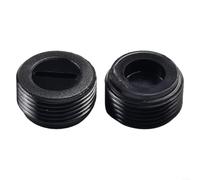 2 supporti per spazzole in carbone di ricambio per motori elettrici compatibili con trapani, smerigliatrici e macchine da taglio, dimensioni 13 22 mm, copertura per spazzole in plastica (15 mm)