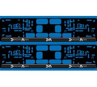 2 Supporti Per Targa Auto Kfz Pkw EU Depeche Mode Spirit DM