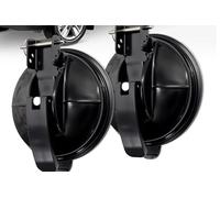 2 supporti per tenda da sole - staffe di montaggio per gambe della tenda da sole - supporti per piedi per camper, camper e roulotte compatibili con VW T5/T6, Mercedes Marco Polo, Ford Transit