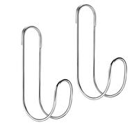 2 supporti per tubo da giardino, ganci per tubo dell'acqua del rubinetto, in acciaio inox, organizer per garage, casa all'aperto, senza foratura, carico cuscinetto 20 kg