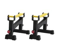 2 supporti professionali per bilanciere, supporto per bilancieri con cintura buffer, supporto per sollevamento pesi, portata 300 kg, 30-40 cm, telaio per sollevamento pesi, per palestre