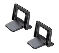 2 supporti regolabili per computer portatile, per scrivania, ergonomici, pieghevoli, portatili, per computer, notebook, tablet, supporto invisibile per computer portatile