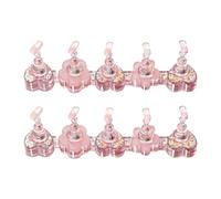 2 supporti regolabili per esercitazioni con basi intercambiabili in ABS per salone di formazione espositori artistici a forma di fiore supporto per la pratica delle unghie