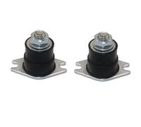 2 Supporto motore in gomma 0325974 0778211 0303879 Compatibile con lato superiore fuoribordo OMC 18 20 25 35