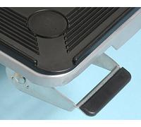 2 Supporto su rotelle estensibili con freni - 80 kg maxi - estensibile da 40 a 63 cm - altezza totale 38 mm - con freni Mottez b746 V