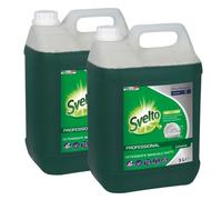 2 Svelto Detersivo Piatti Liquido Concentrato Professionale al Limone 5 Litri