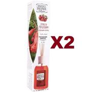2 SWEET HOME DIFFUSORE BASTONCINI PROFUMATORE AMBIENTE FIORI DI MELOGRANO 100ML