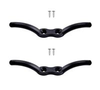 2 tacchetti per la gestione della corda, design compatto per un facile trasporto e utilizzo (nero)