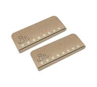 2 tappetini antiscivolo in legno massiccio per gradini, con sicurezza che si illuminano al buio, riduzione del rumore, in PVC lavabile, personalizzabili, beige/marrone/verde per la casa