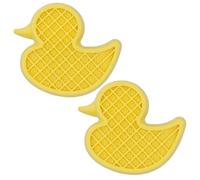 2 Tappetino Anti Ansia Bath Duck Slow Treat Tappetino per Alimentazione per C...