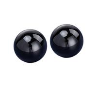 2 tappi di ricambio per bottiglie di profumo con coperchio attorcigliato, accessori eleganti per bottiglie di profumo, diametro 15 mm, in polipropilene, colore nero