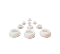 2 tappi for fori in gomma siliconica a forma di T da 2,5-60,6 mm, tappo flessibile for tubo, tappo di chiusura impermeabile(A-18mm)
