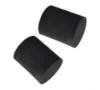 2 tappi in schiuma per altoparlanti per un'esperienza audio personalizzata e gestione dei bassi, progettati per un uso limitato dello spazio (85 x 100 mm)