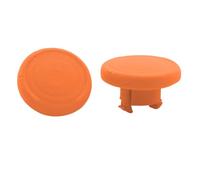 2 tappi per joystick per controller di gioco 8BitDo Ultimate 2C, impugnatura per pollice, di ricambio, anti-allentamento, parti di riparazione, accessori per controller di gioco (arancione)