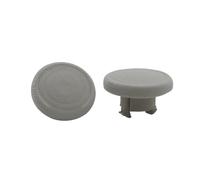 2 tappi per joystick per controller di gioco 8BitDo Ultimate 2C, impugnatura per pollice, di ricambio, anti-allentamento, parti di riparazione, accessori per controller di gioco (grigio)